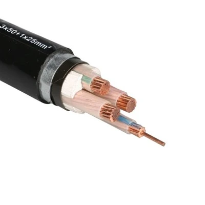 XLPE Twin Core Kabel 35 mm 100 mm Enkelt kobber Industriel konstruktion Jernbane EVA kabel
