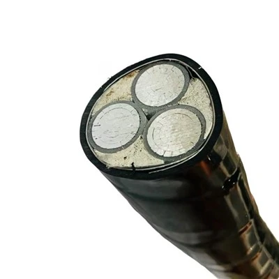YJLHV22 25mm 4-kernet aluminiumslegeringsleder XLPE-isoleret PVC-kappe Lavspændingsarmeret kabel 1,8/3KV
