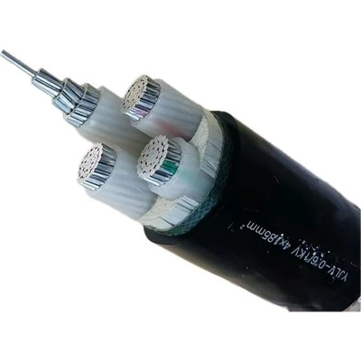 YJLV 0,6/1KV Fabriksdirekte flammehæmmende kabel Aluminiumskerne XLPE Isoleret PVC-kappe Kobberleder XLPE-kabel