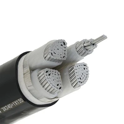 YJLV 0,6/1KV Udendørs brug LV Aluminium XLPE-kabel UV-resistent pansret