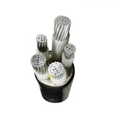 YJLV lavspænding 0,6/1KV XLPE-isoleret PVC-kappe Strømkabel aluminium