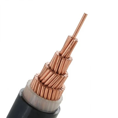 YJV XLPE Isoleret PVC-enkeltlederkabel Industriel ren kobberkerne Lavspændingsstrømkabel